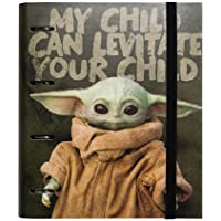 Los mejores  - Grupo Erik - Carpeta 4 anillas troquelada Baby Yoda - The Mandarlorian- Star Wars- A4 (26x32 cm)